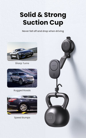 UGREEN Magnetic Car Wireless Charger 15W CD345 (Black) product image 5