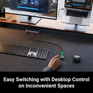 UGREEN USB 3.0 Sharing Switch 2 In 4 Out Black product image 8