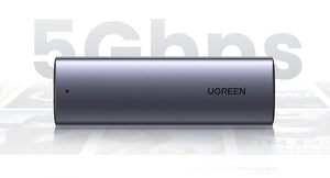 UGREEN USB-C to M.2 NGFF 5G Enclosure A TO C Cable 50cm CM400 grey product image 6