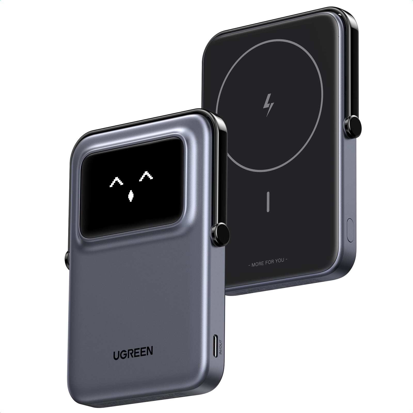 UGREEN Uno 5000mAh 20W Magnetic Wireless Power Bank Black product image 1