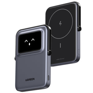 UGREEN Uno 5000mAh 20W Magnetic Wireless Power Bank Black product image 1