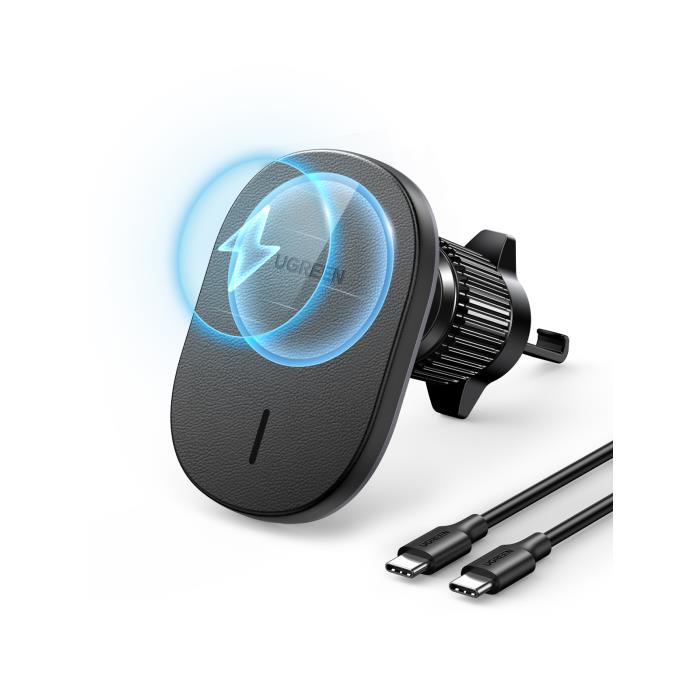 UGREEN 15W Magnetic Wireless Car Charger - Black