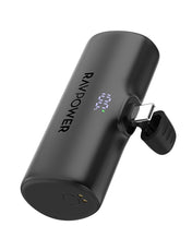 RAVPower Portable Power Bank, Type-C 20W, 5000mAh | Black