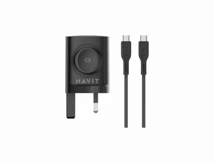 Havit UC132 UK Charger Kit - Black