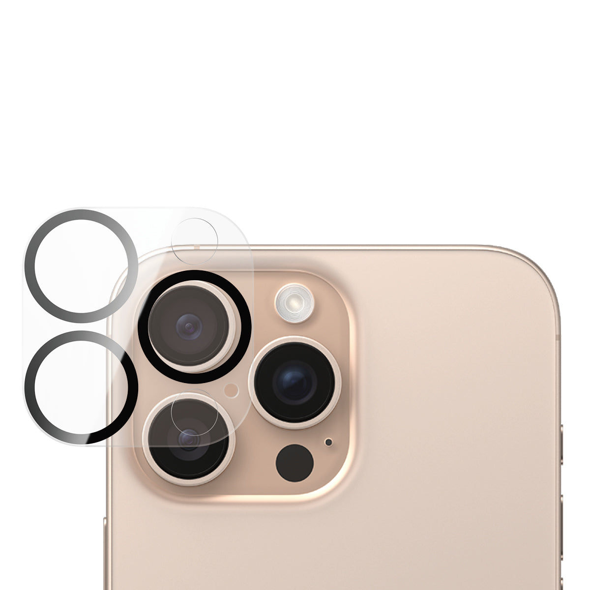 PanzerGlass PicturePerfect Camera Lens Protector, for iPhone 16 Pro / 16 Pro Max
