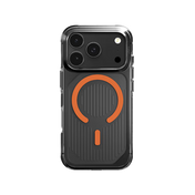 UNIQ HYBRID IPHONE 17 PRO (2025) 6.3 MAGCLICK CHARGING COMBAT ACTIVE - FROST SMOKE / ORANGE