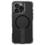 UNIQ HYBRID IPHONE 16 PRO (2024) 6.3 MAGCLICK CHARGING ELEVA WITH VERTICAL STAND - CARBON (BLACK)