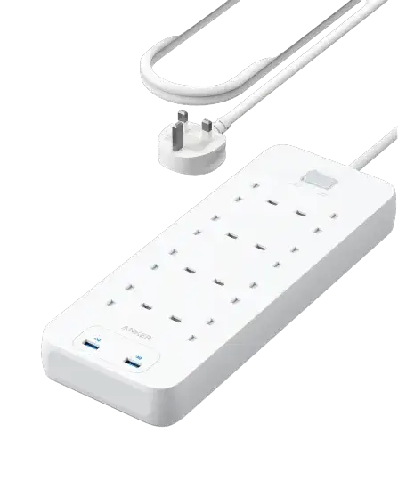 Anker 342 USB Power Strip - White
