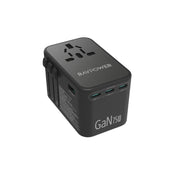 RAVPower Travel Charger, PD GaN 75W 4-Port Global | Black
