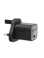 شاحن Type-C من RAVPower بتقنية GaN بقوة 30W PD - أسود