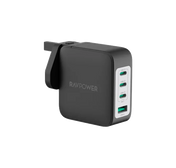 RavPower 3-Port USB-C and 1-Port USB-A PD140W Wall Charger - Black
