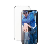PanzerGlass Screen Protector, Aluminum Frame Ultra-Wide Fit for iPhone 16 Plus