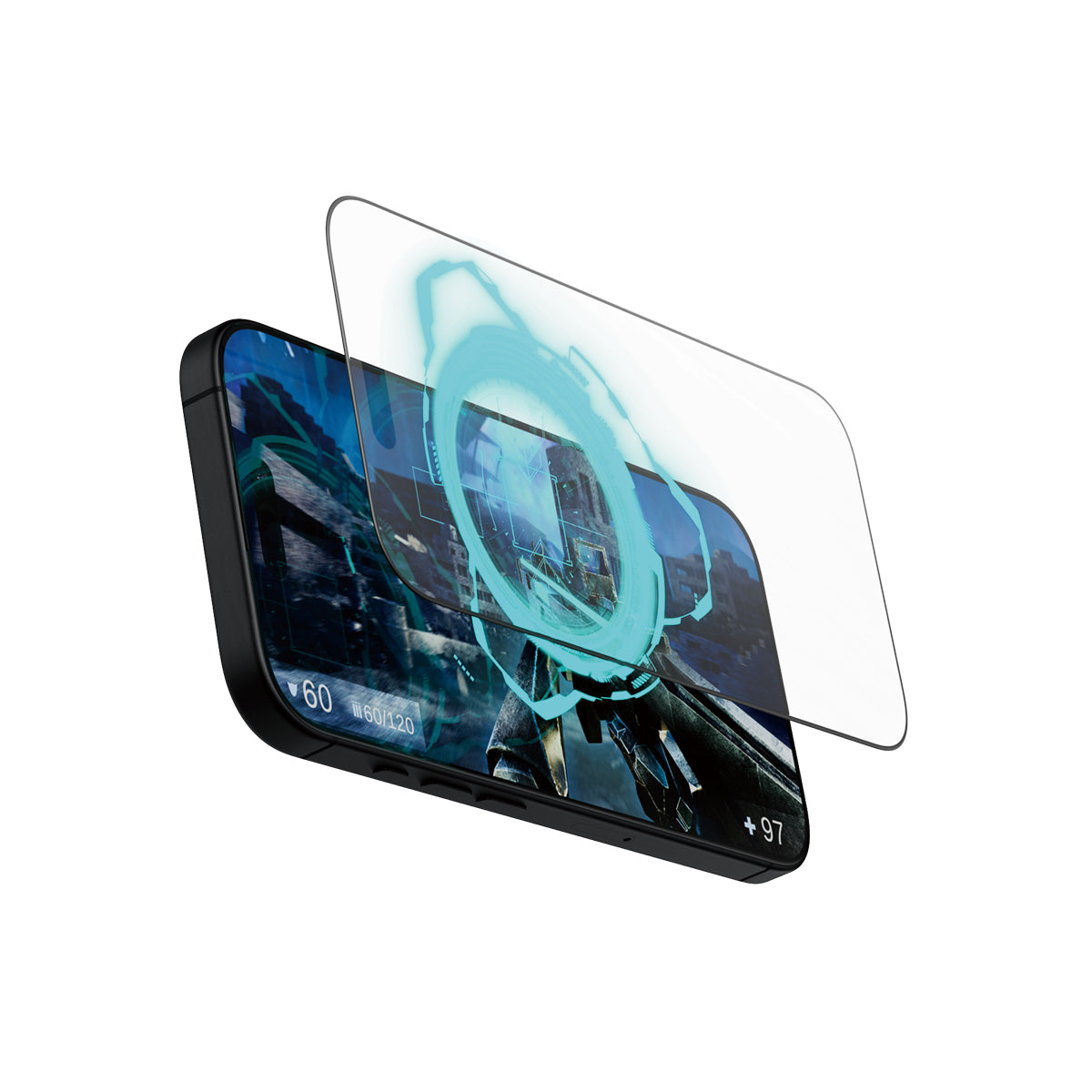 PanzerGlass Gaming Screen Protector, Ultra-Wide Fit for iPhone 16 Pro