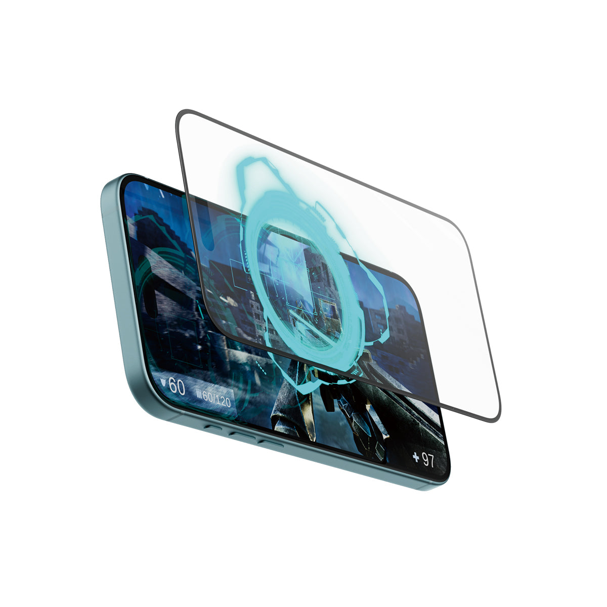 PanzerGlass Gaming Screen Protector, Ultra-Wide Fit for iPhone 16 Plus