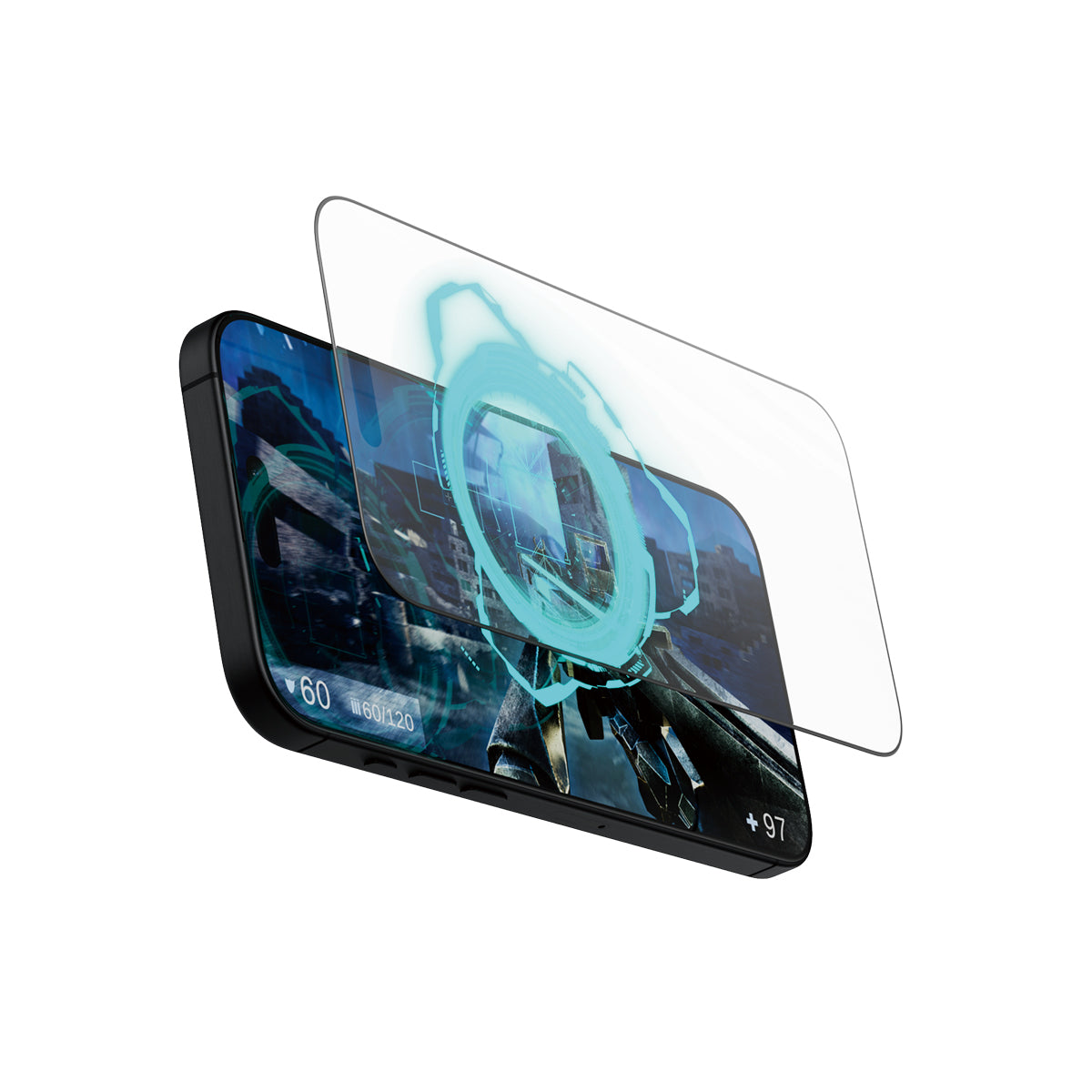 PanzerGlass Gaming Screen Protector, Ultra-Wide Fit for iPhone 16 Pro Max