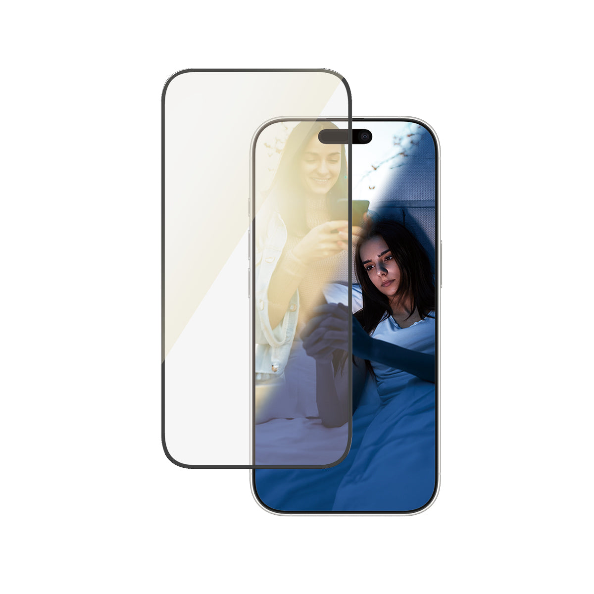 PanzerGlass EyeCare Screen Protector, Ultra-Wide Fit for iPhone 16 Pro