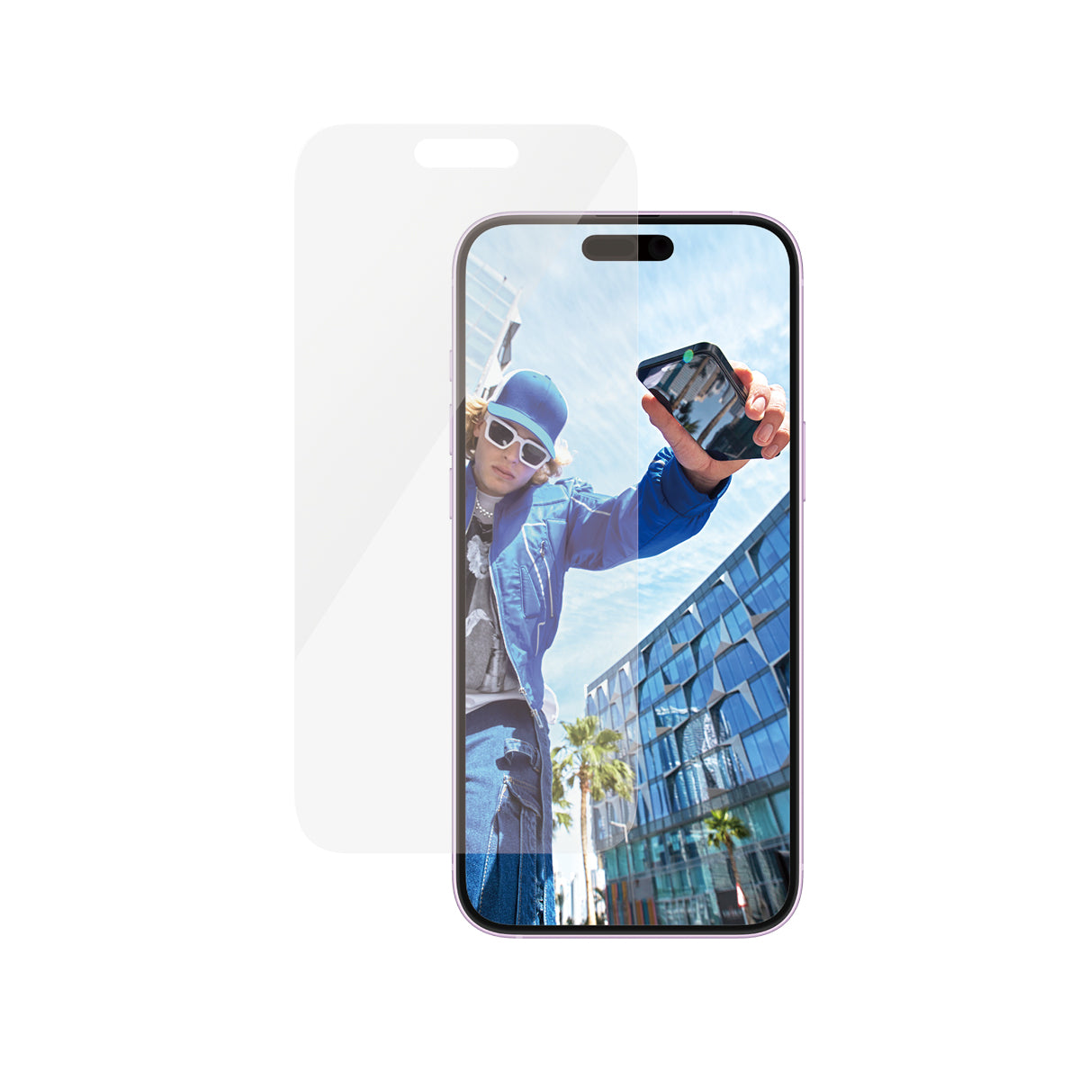 PanzerGlass Screen Protector, Case Friendly for iPhone 16 Plus