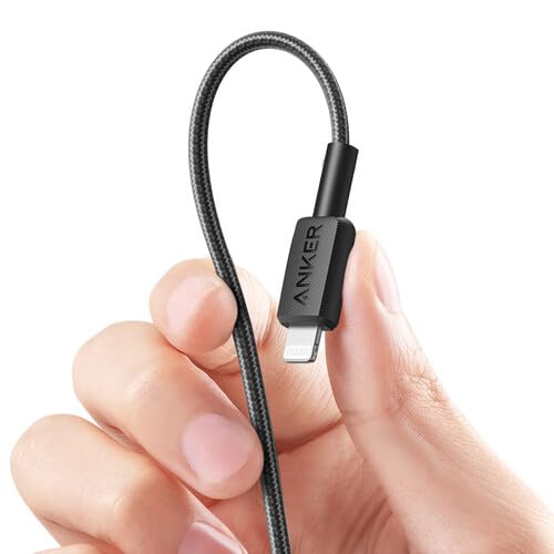 Anker 322 USB-C to Lightning Cable Braided - Black