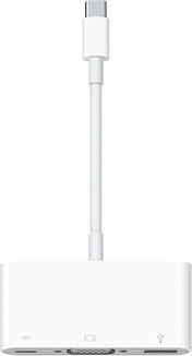 محول أبل USB-C متعدد المنافذ بفتحة VGA