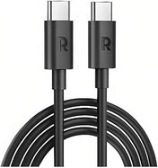RavPower 60W USB-C to USB-C Cable 1M - Black