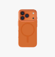 UNIQ HYBRID IPHONE 17 PRO (2025) 6.3 MAGCLICK CHARGING CLEARVUE CLASSIC - ORANGE (ORANGE)