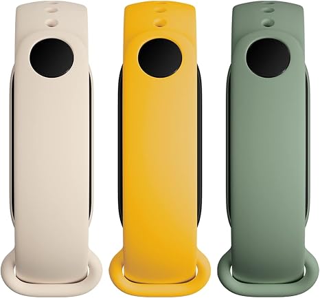 Mi smart band 6 strap (3 pack) (Yellow-white-green)