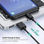 RavPower USB-A to USB-C Cable 1m - Black