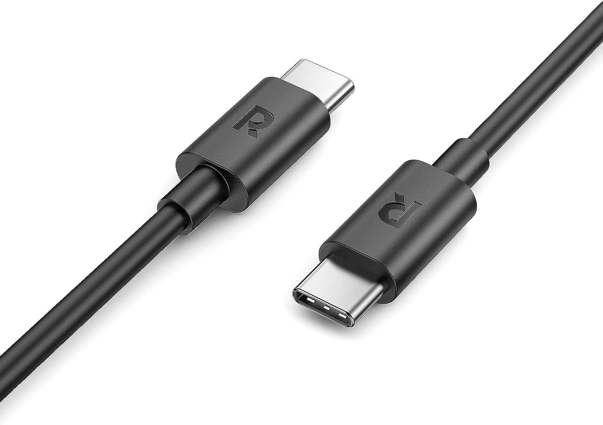 RAVPower Cable, Type-C to Type-C 2m TPE | Black
