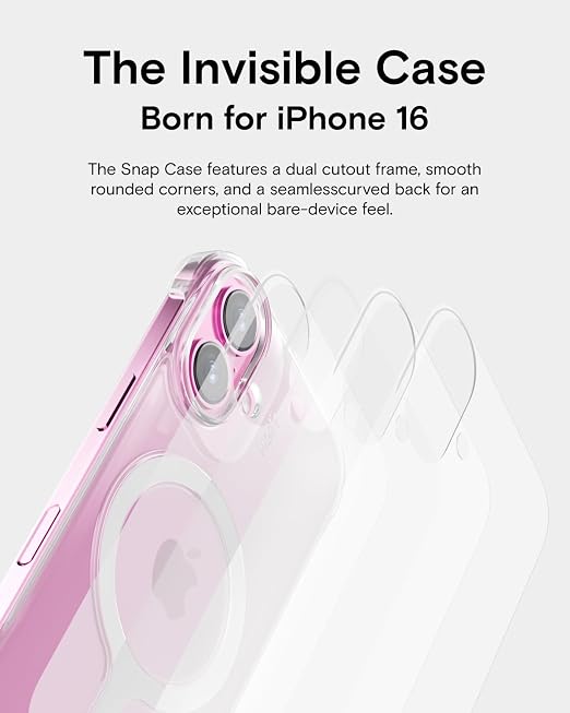 MOFT Snap Case, for iPhone 16 Plus | Clear