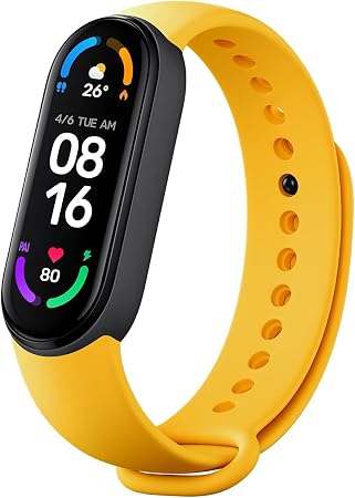 Mi smart band 6 strap (3 pack) (Yellow-white-green)