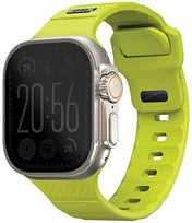 UNIQ STRIDE FKM RUBBER APPLE WATCH STRAP 49/45/44/42MM - LIME GREEN (LIME GREEN)
