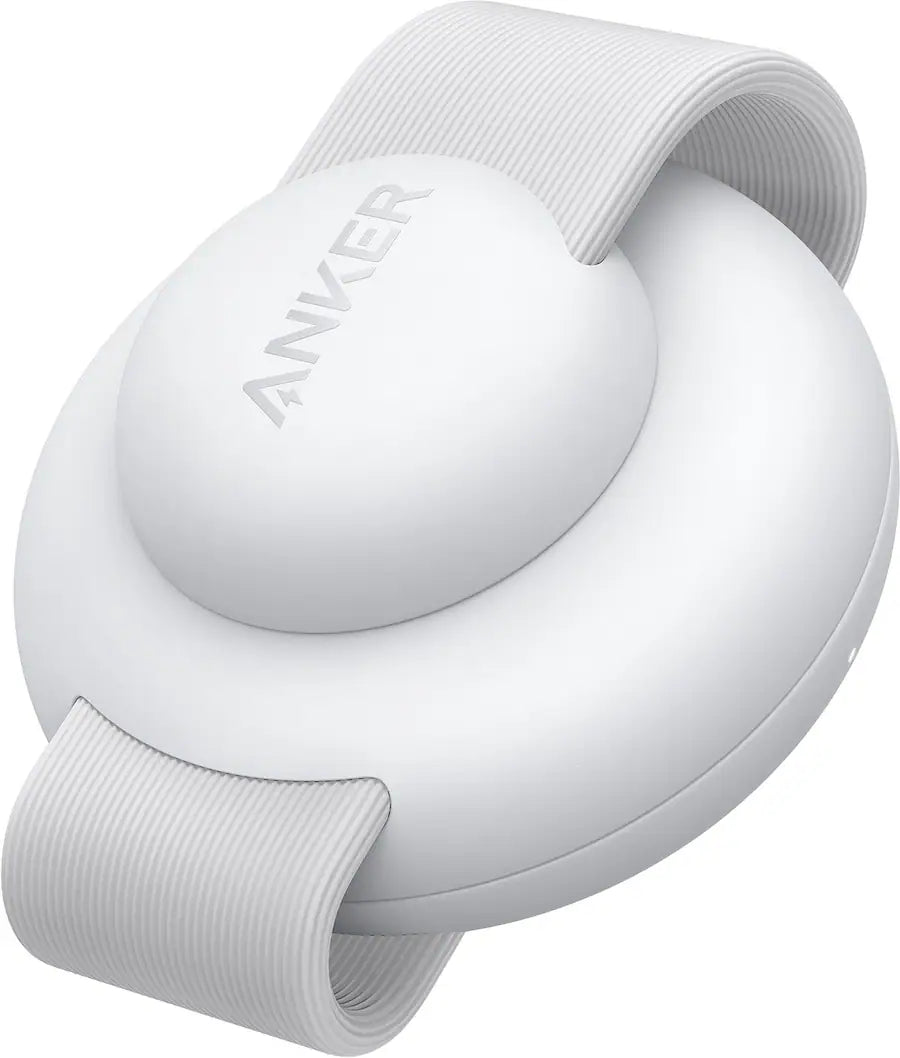 Anker MagGo Wireless Charging Station (3-in-1, Foldable Pad) with Adapter and Cable - White