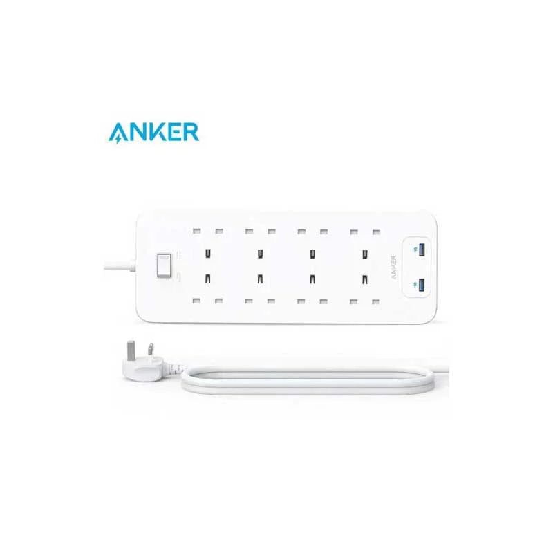 Anker 342 USB Power Strip - White