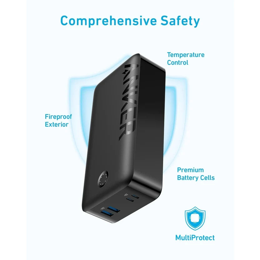 Anker 347 Power Bank (PowerCore 40K) 30W PD - Black