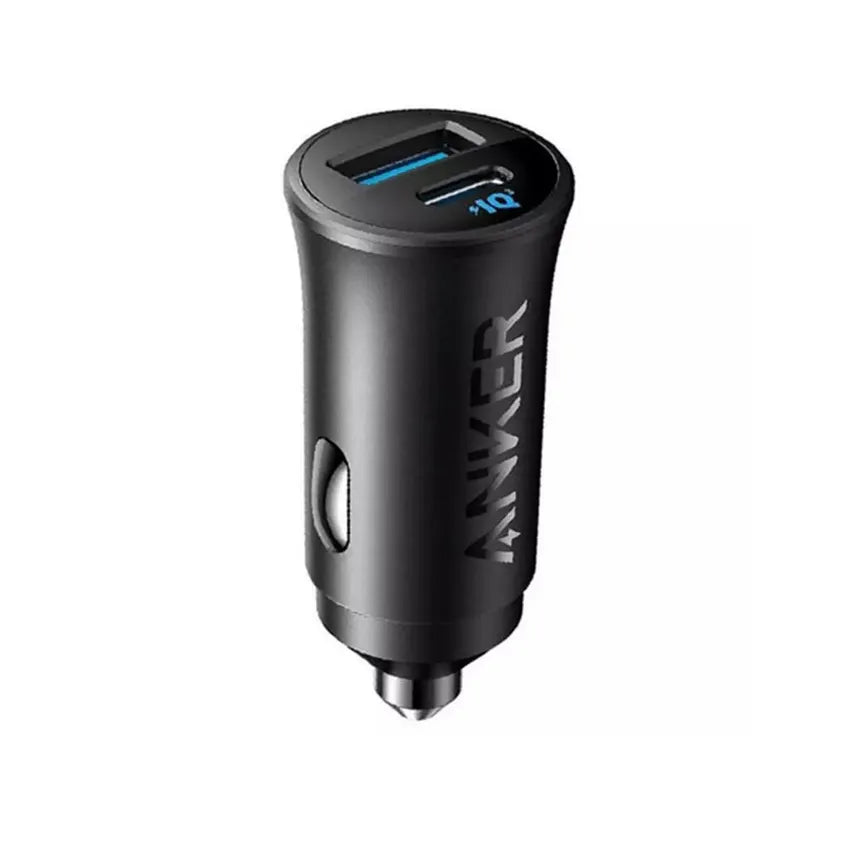 Anker Car Charger (30W, 2 Ports) - Black
