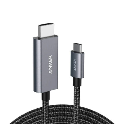 Anker 311 USB-C to HDMI 4K Nylon Cable (1.8m / 6ft) - Black
