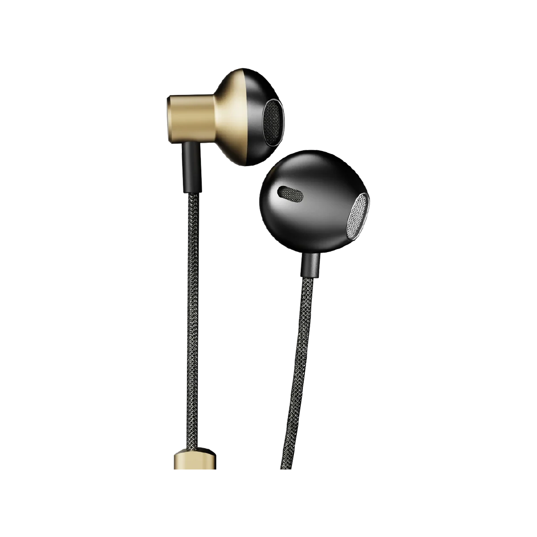 HIFUTURE Wired Earphones | Champagne Gold