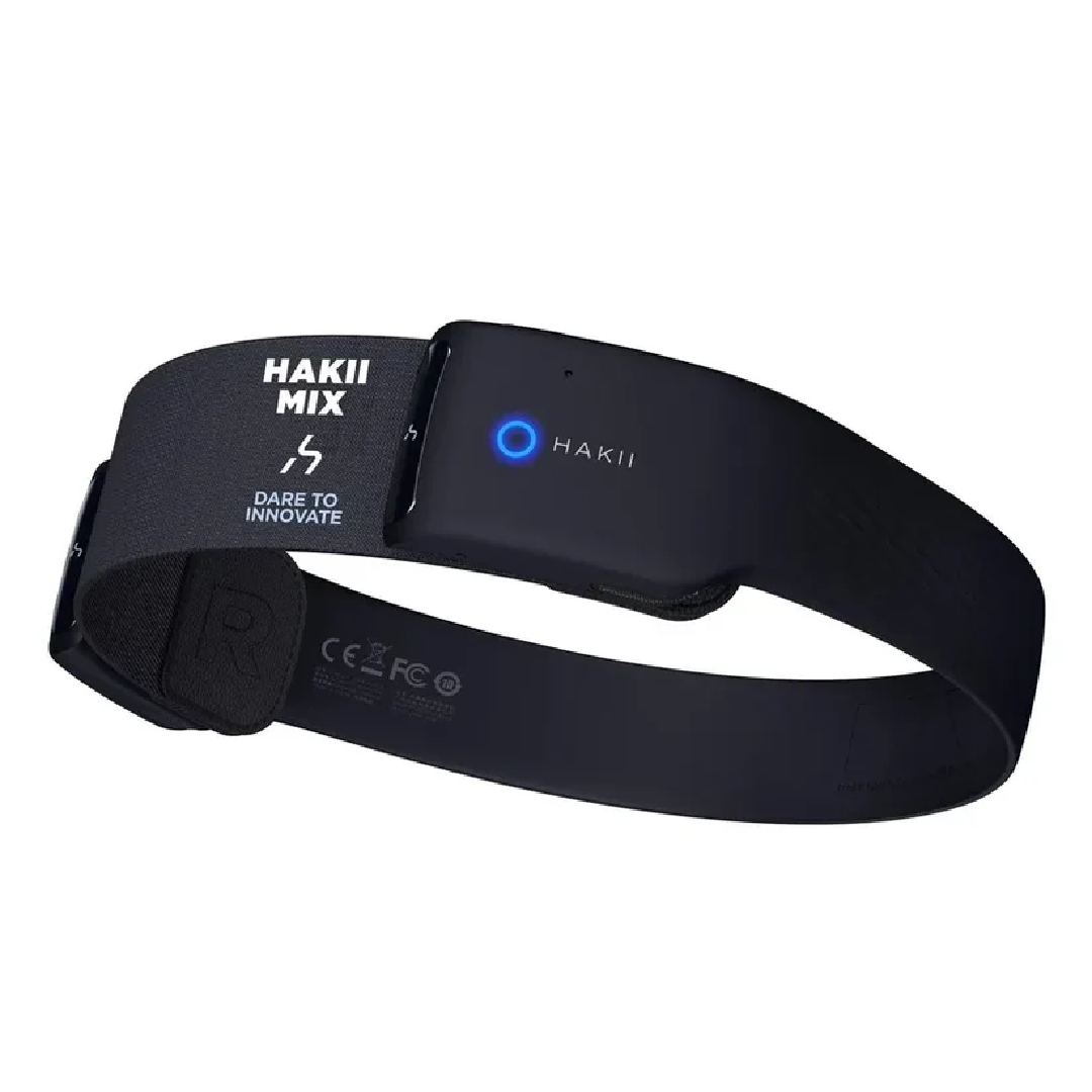 HAKII MIX Air-Conduction Headband Headphones - Black