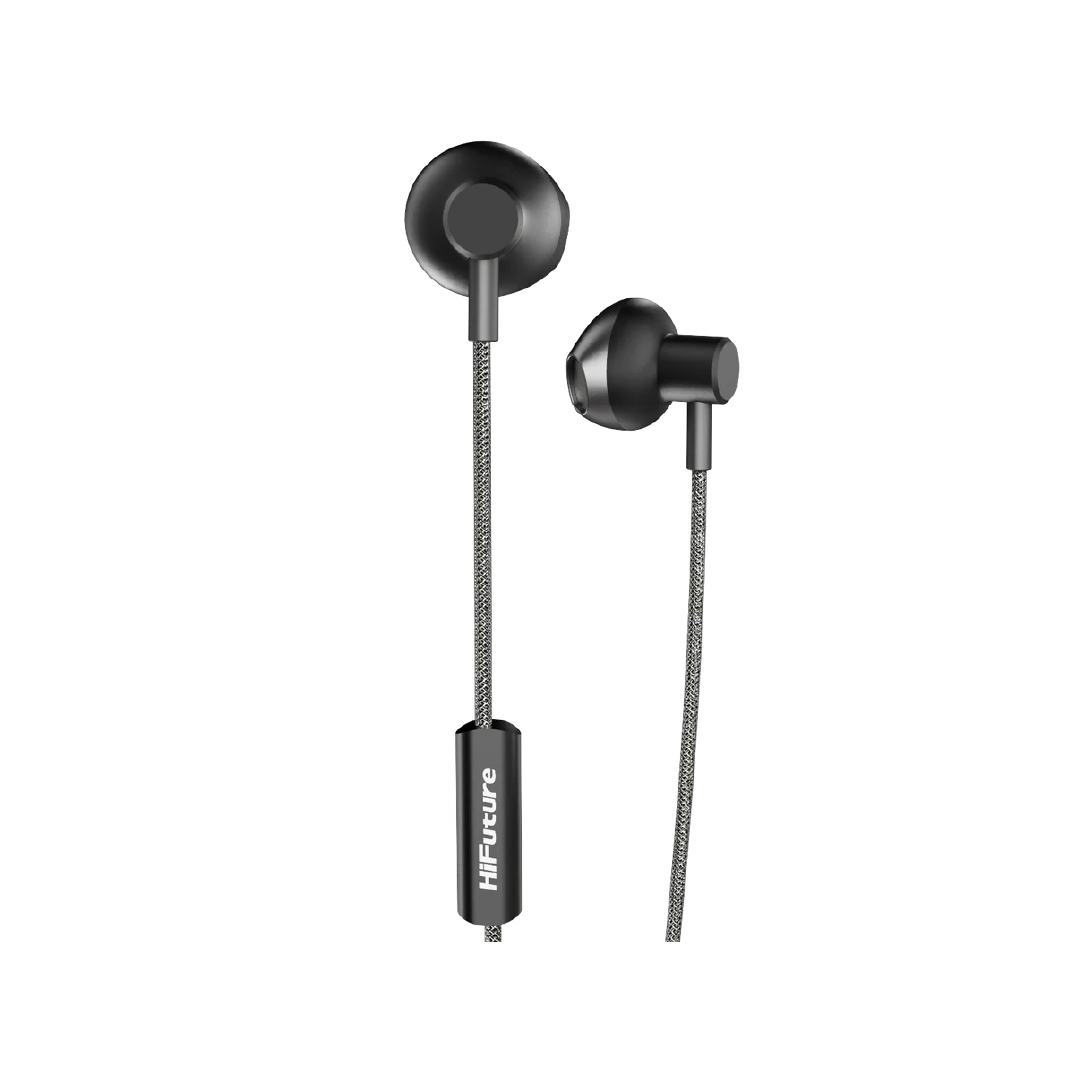 HIFUTURE Wired Earphones | Black