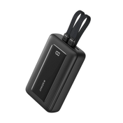 Anker Zolo Power Bank (20K, 30W, Built-In USB-C and Lightning Cable)