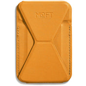 MOFT iPhone Stand & Wallet, Snap-On | Orange