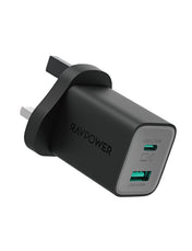 RAVPower Wall Charger, PD Pioneer 2-Port 35W