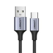 كابل من USB-A إلى USB-C مضفر بطول 1.5 متر من UGREEN - أسود