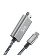كابل USB-C إلى HDMI من SIA Medlink بدقة 4K عند 60Hz بطول 2 متر