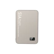 SIA MagOn Magnetic Power Bank, Metal Body PD 20W Wireless 15W 5000mAh | Natural Titanium