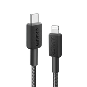Anker 322 USB-C to Lightning Cable Braided - Black