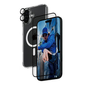 PanzerGlass 3-in-1 Privacy Bundle, for iPhone 16 Plus