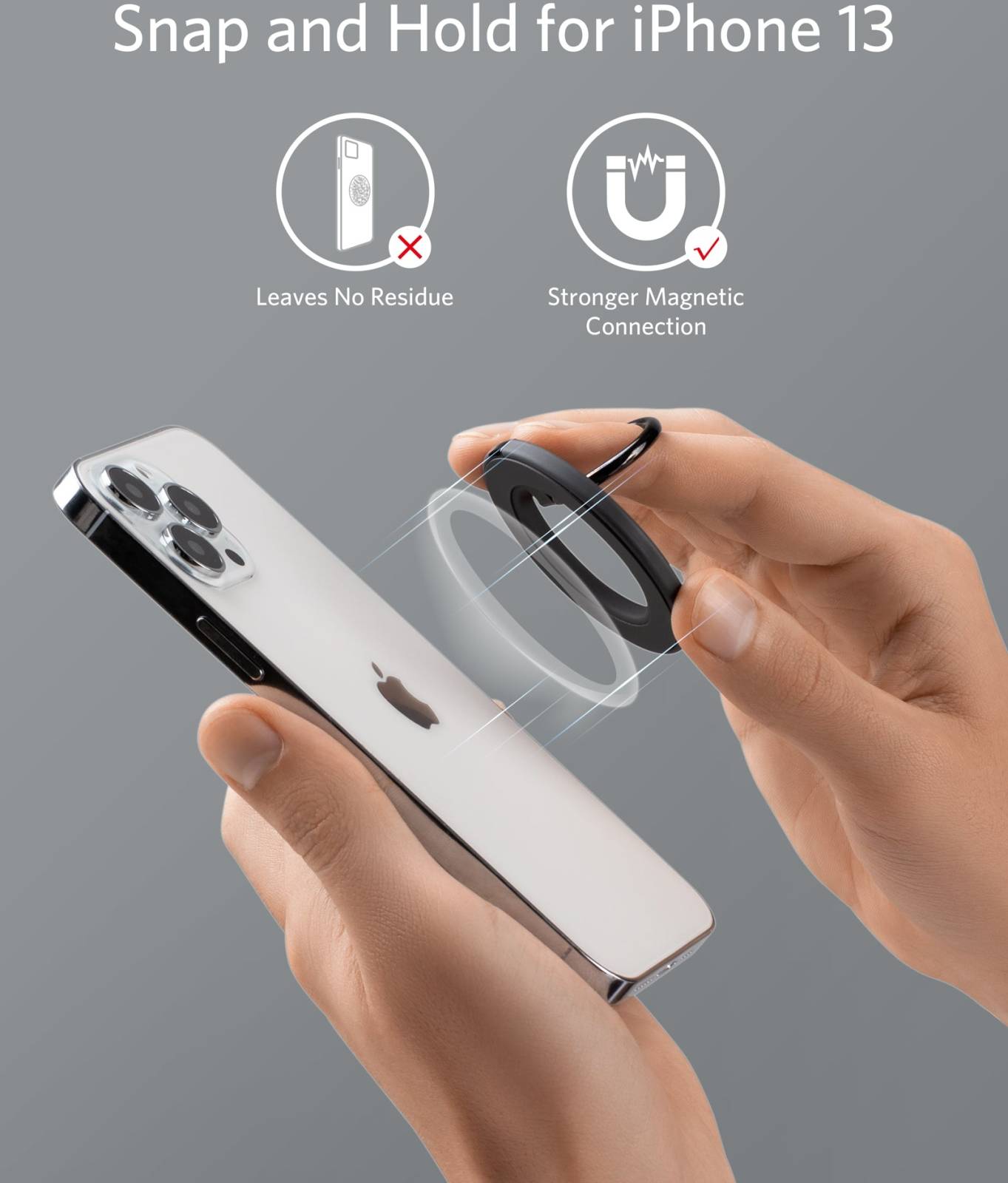 Anker 610 Magnetic Phone Grip (MagGo) - Black