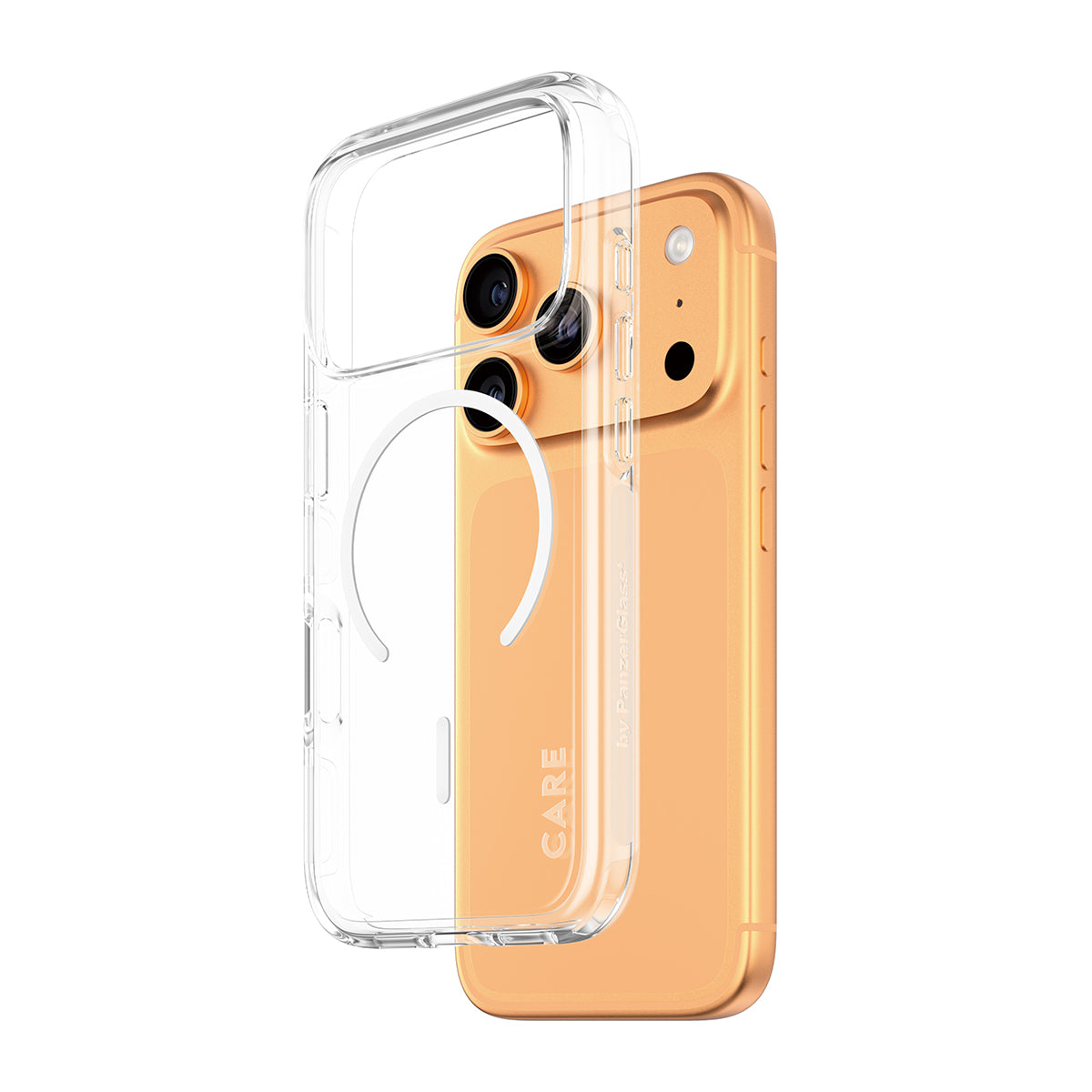 CARE Case, Transparent MagSafe 6.3" for iPhone 17 Pro