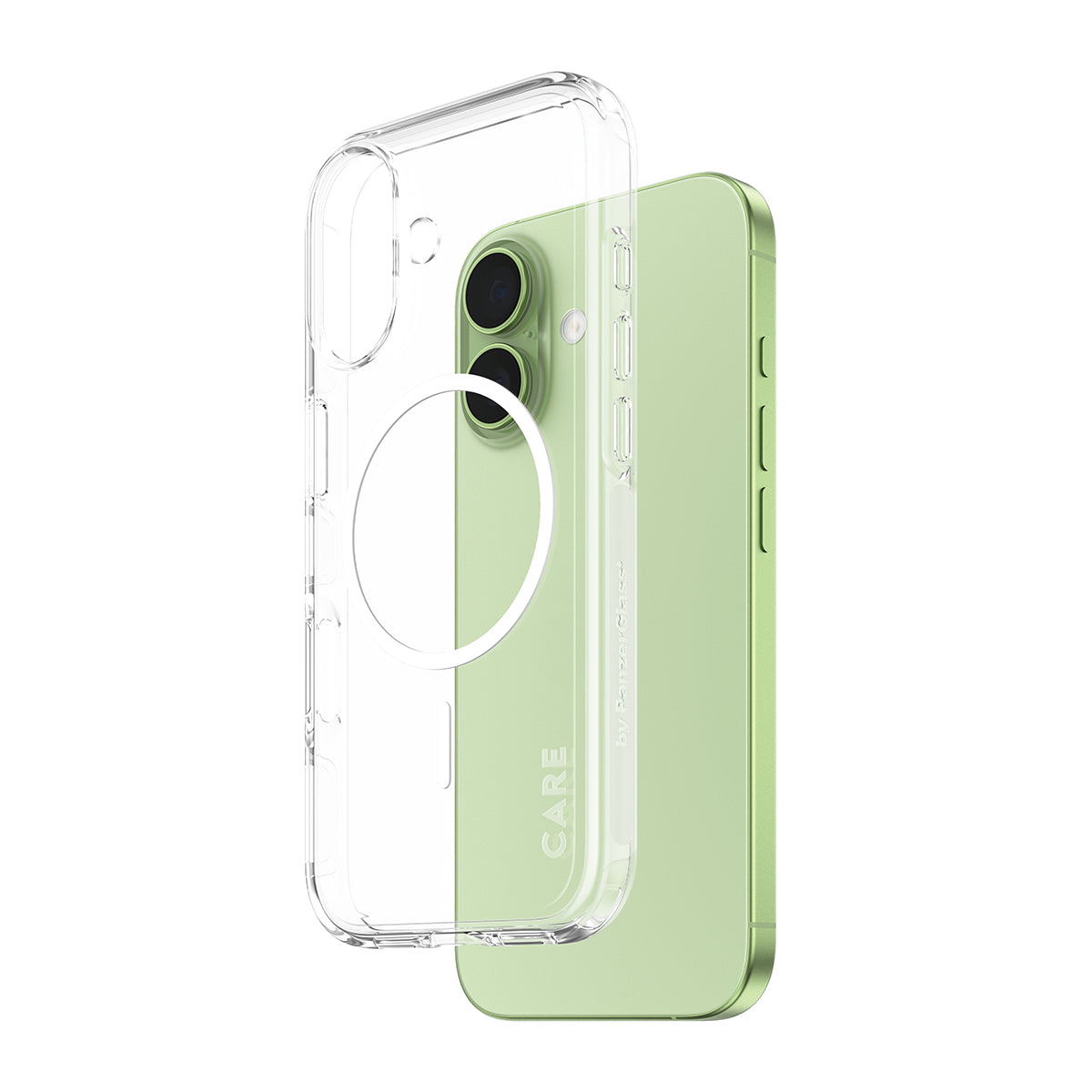 CARE Case, Transparent MagSafe 6.3" for iPhone 17
